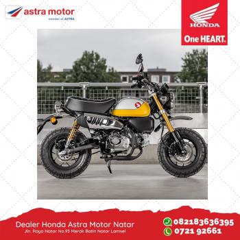 Motor Unik dan Ikonik Honda Monkey Tampil Semakin Bergaya